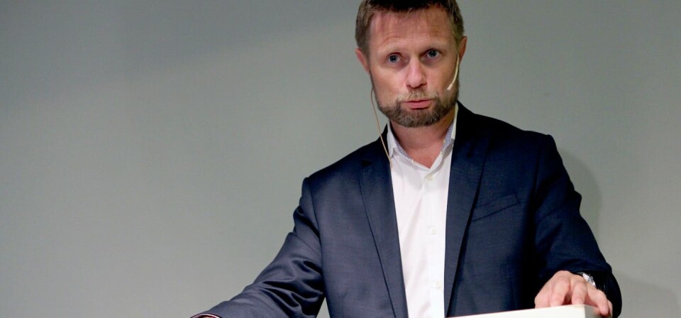MANGLER VIRKEMIDLER: Myndighetene mangler gode virkemidler for å forebygge ulovlig reklame, ifølge helseminister Bent Høie (H). Foto: Øyvind Bosnes Engen