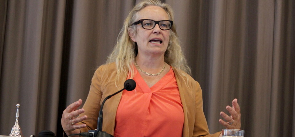 MINDRE DESTRUKSJON: Stortingspolitiker Ruth Grung (Ap) mener utlevering for kortere perioder enn tre måneder kan redusere mengden legemidler som må destrueres. Foto: Øyvind Bosnes Engen