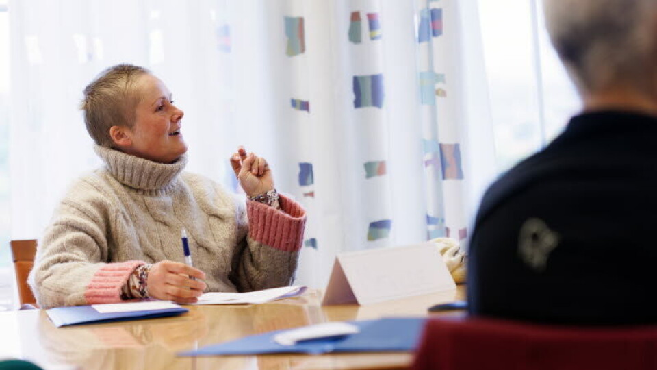 Mathilde Wærstad er en av mange som setter pris på rehabiliteringskursene på Aker sykehus i Oslo, skriver Kreftforeningens generalsekretær Ingrid Stenstadvold Ross. Foto: Nicki Twang/Kreftforeningen Mathilde Wærstad er en av mange som setter pris på rehabiliteringskursene på Aker sykehus i Oslo, skriver Kreftforeningens generalsekretær Ingrid Stenstadvold Ross. Foto: Nicki Twang/Kreftforeningen