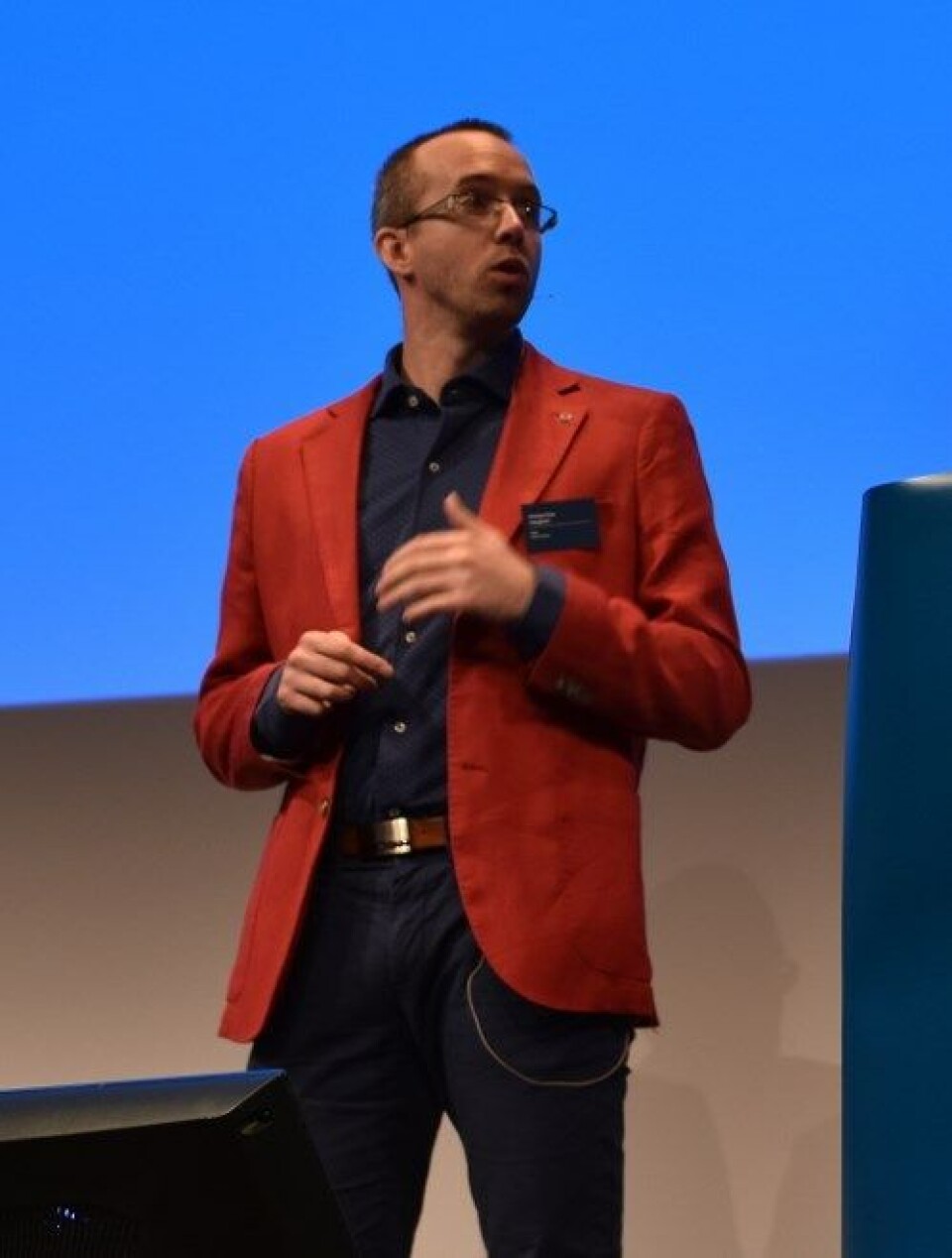 BRUKERSTEMME: – Det at fagfolk tar brukerperspektivet, erstatter ikke brukermedvirkning, sa Kristian Kise Haugland, nestleder i BrukerROP. Foto: Lisbeth Nilsen BRUKERSTEMME: – Det at fagfolk tar brukerperspektivet, erstatter ikke brukermedvirkning, sa Kristian Kise Haugland, nestleder i BrukerROP. Foto: Lisbeth Nilsen
