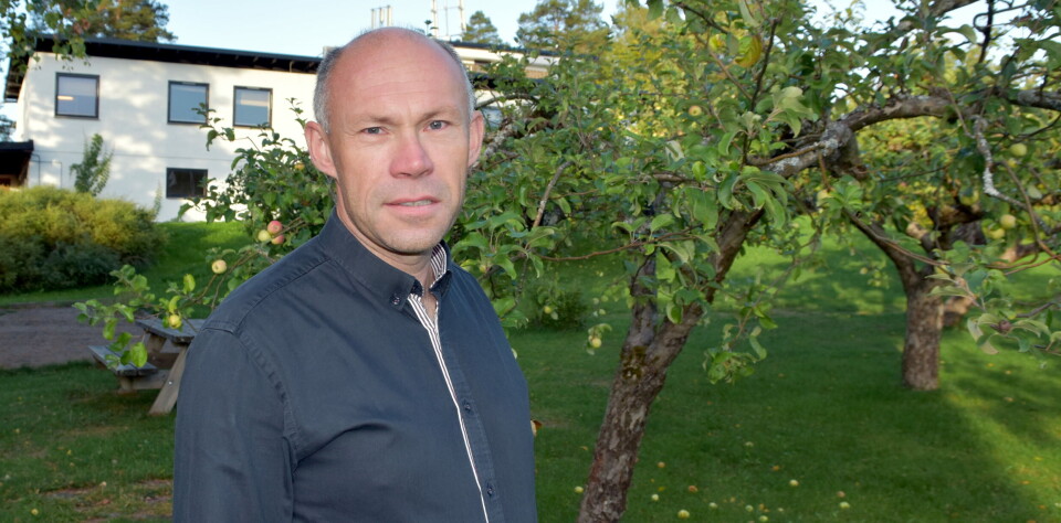 VIL UT: Fastlege Trygve Skonnord, for tiden i forskningspermisjon fra legekontoret i Re, ønsker ikke å være kunde hos Melin-selskapene. Foto: Anne Hafstad Foto: VIL UT: Fastlege Trygve Skonnord, for tiden i forskningspermisjon fra legekontoret i Re, ønsker ikke å være kunde hos Melin-selskapene. Foto: Anne Hafstad Foto: