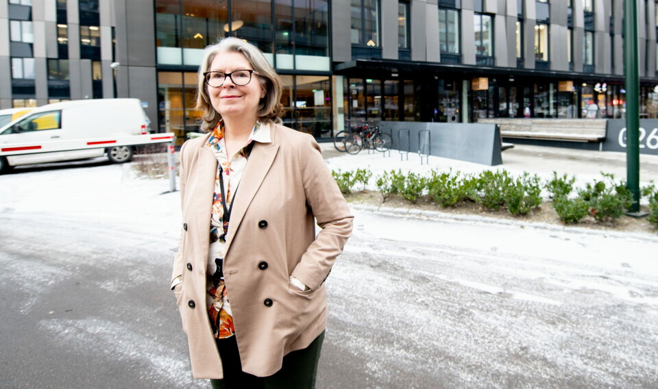 TILRETTELEGGER: – Vi har som mål å bidra til å legge til rette for at det skal bli flere studier i Norge. Vi kan ikke se at denne saken på noen måte skal påvirke antallet kliniske studier i negativ retning, sier områdedirektør Karen-Marie Ulshagen i Statens legemiddelverk. Foto: Vidar Sandnes Foto: Vidar Sandnes