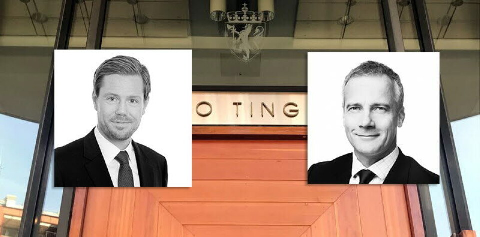 UENIG: Fra venstre Regjeringsadvokat Torje Sunde representerer staten i rettssaken mot ELTE-studentene, som representeres av advokat Per Andreas Bjørgan. Montasje: Anne Grete Storvik/ Lasse Moe Pressebilder: Sturlason AS / FotoSchroder - Lund & CO Foto: UENIG: Fra venstre Regjeringsadvokat Torje Sunde representerer staten i rettssaken mot ELTE-studentene, som representeres av advokat Per Andreas Bjørgan. Montasje: Anne Grete Storvik/ Lasse Moe Pressebilder: Sturlason AS / FotoSchroder - Lund & CO Foto: