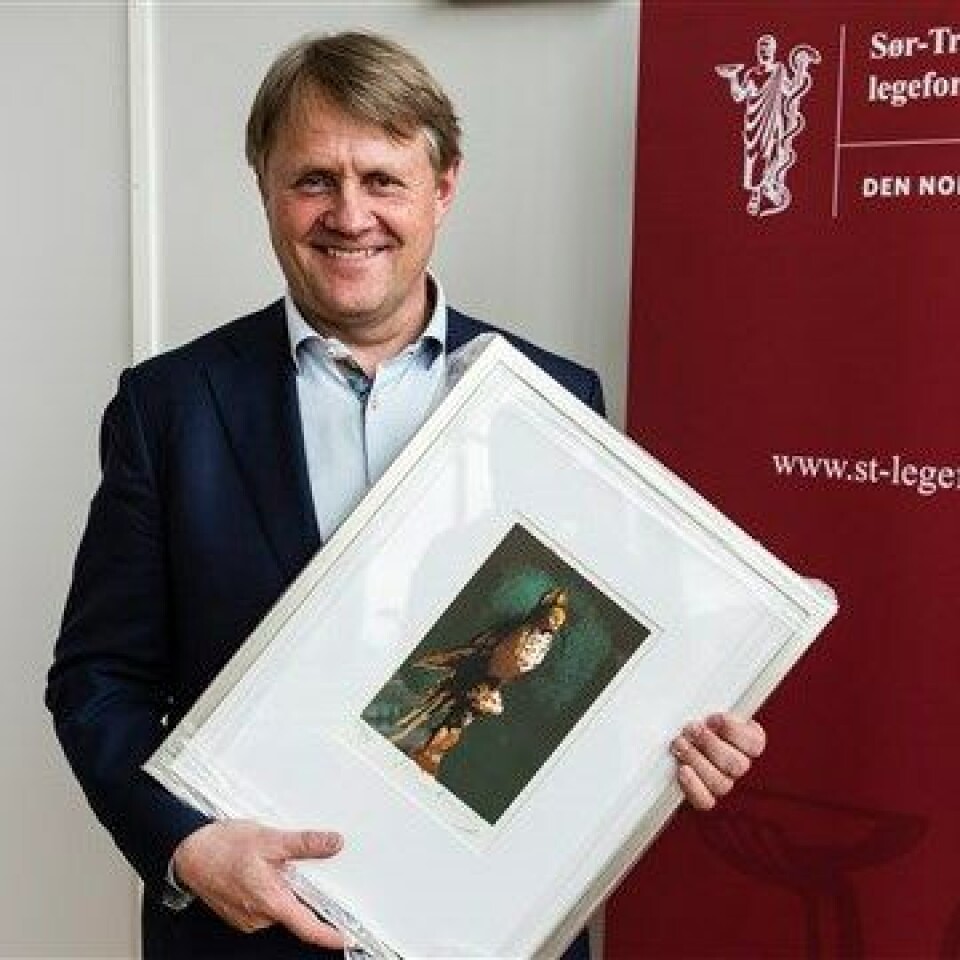 Jon Helle er leder i Norsk overlegeforening. Foto: arkiv
