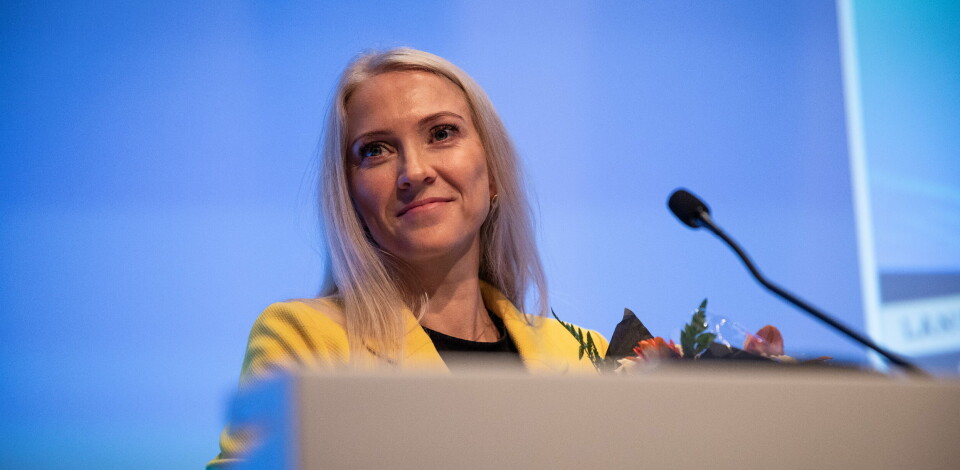 TAR OVER: Lill Sverresdatter Larsen er sykepleiernes nye leder. Foto: Sunniva Tønsberg Gaski