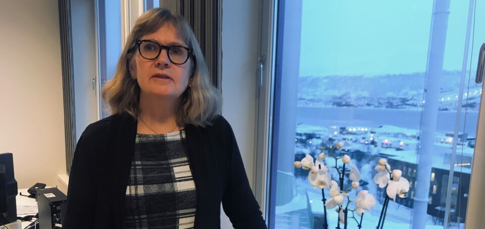 HENTET TILBAKE: Ifølge administrerende direktør Anita Schumacher er samtlige masker nå hentet tilbake. Foto: Anne Grete Storvik HENTET TILBAKE: Ifølge administrerende direktør Anita Schumacher er samtlige masker nå hentet tilbake. Foto: Anne Grete Storvik