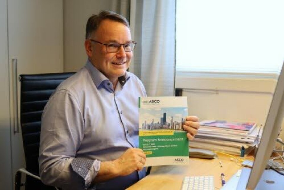 FORAN SKJERMEN: Det ble ingen Chicago-tur for Kjetil Taskén i år, men han kommer til å følge med virtuelt så langt han orker.
Foto: Privat FORAN SKJERMEN: Det ble ingen Chicago-tur for Kjetil Taskén i år, men han kommer til å følge med virtuelt så langt han orker.
Foto: Privat