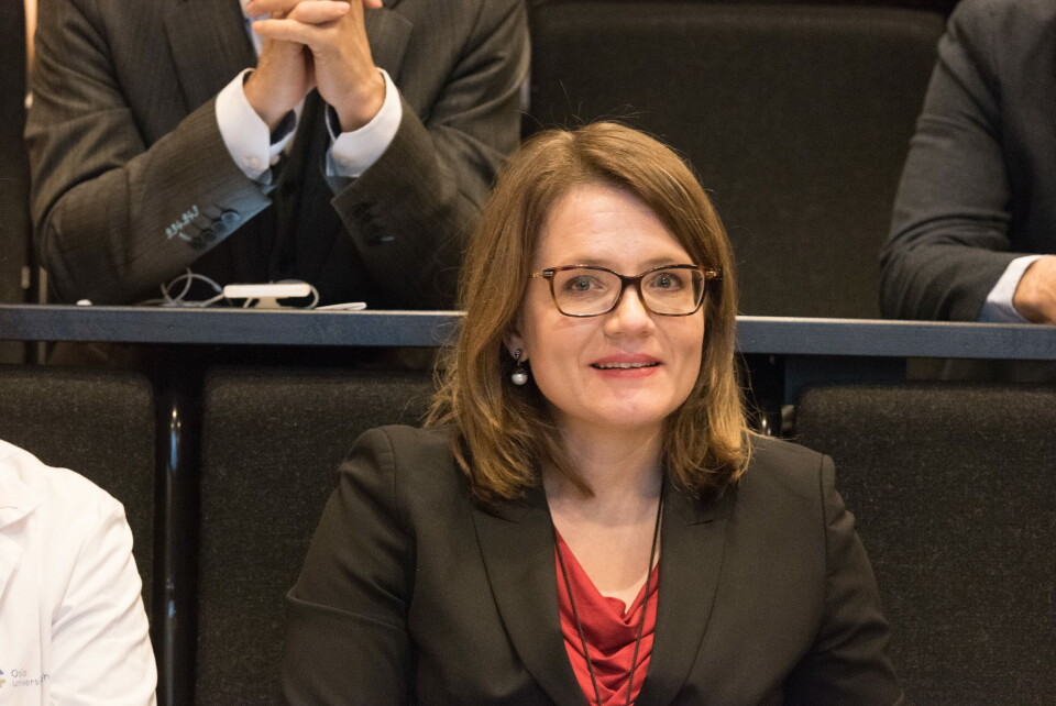 PARADOKS: – Det paradoksale er at medikamentet gis på blå resept først når pasientene har fått synstap, sier leder Anne Hege Aamodt i Norsk nevrologisk forening. Foto: Per Corneliussen