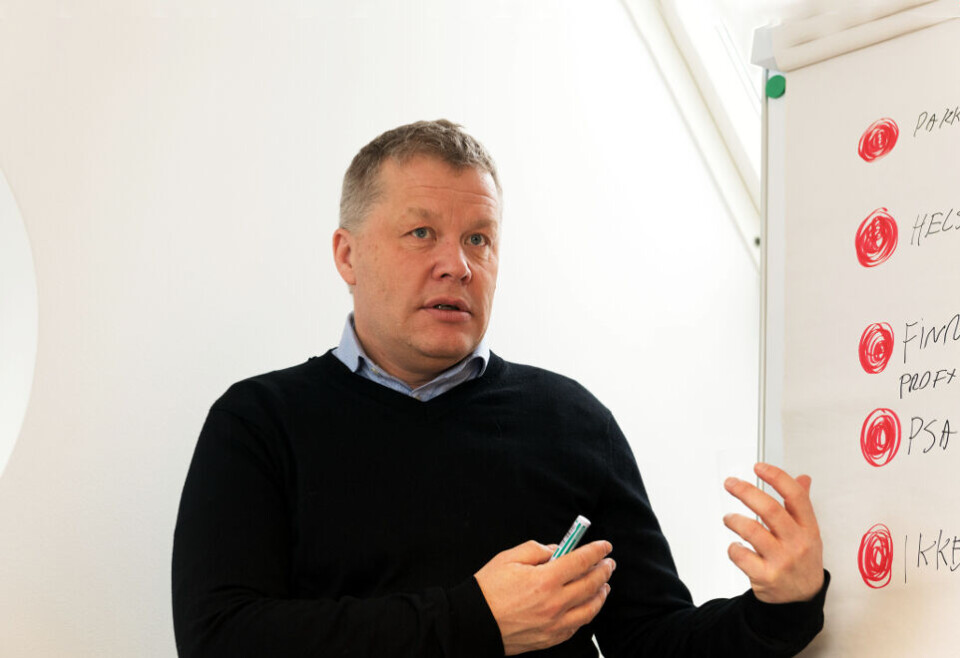 KAMPANJE: Legeforeningen vil senere i år lansere kampanjen'Gjør kloke valg'. Den skal fremme samtalen mellom legen og pasienten, slik at pasienten velger behandling som er evidensbasert og virkelig nødvendig. Petter Brelin, leder for Norsk forening for allmennmedisin, har utarbeidet forslag til hva fastlegene bør gjøre mindre av. Foto: Per Corneliussen KAMPANJE: Legeforeningen vil senere i år lansere kampanjen'Gjør kloke valg'. Den skal fremme samtalen mellom legen og pasienten, slik at pasienten velger behandling som er evidensbasert og virkelig nødvendig. Petter Brelin, leder for Norsk forening for allmennmedisin, har utarbeidet forslag til hva fastlegene bør gjøre mindre av. Foto: Per Corneliussen