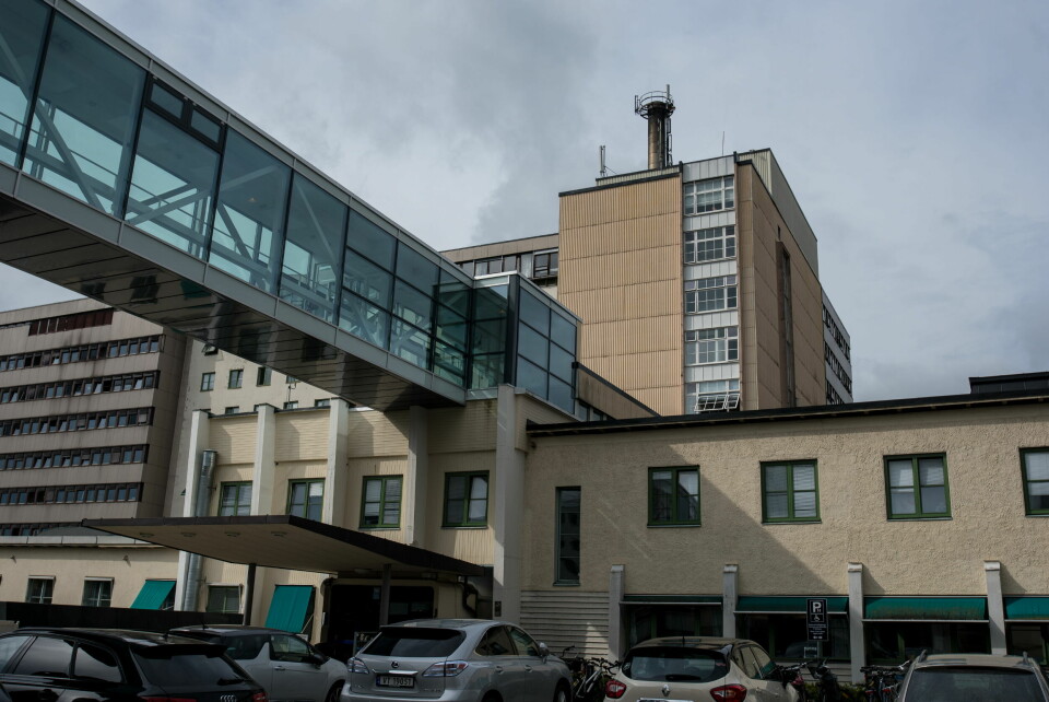 UTBRUDD: Radiumhospitalet bekrefter koronautbrudd. Foto: Vidar Sandnes Foto: