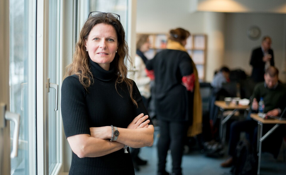 KLATRER: Cathrine Lofthus blir departementsråd i Helse- og omsorgsdepartementet. Foto: Vidar Sandnes KLATRER: Cathrine Lofthus blir departementsråd i Helse- og omsorgsdepartementet. Foto: Vidar Sandnes
