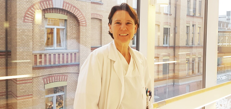 KLARGJØR SYKEHUSET: – Vi er bekymret for at det er flere smittede som ikke vi vet om, og at det plutselig kan komme flere pasienter, sier beredskapsleder Oona Dunlop til Dagens Medisin. Foto: Dag Kristiansen / OUS
