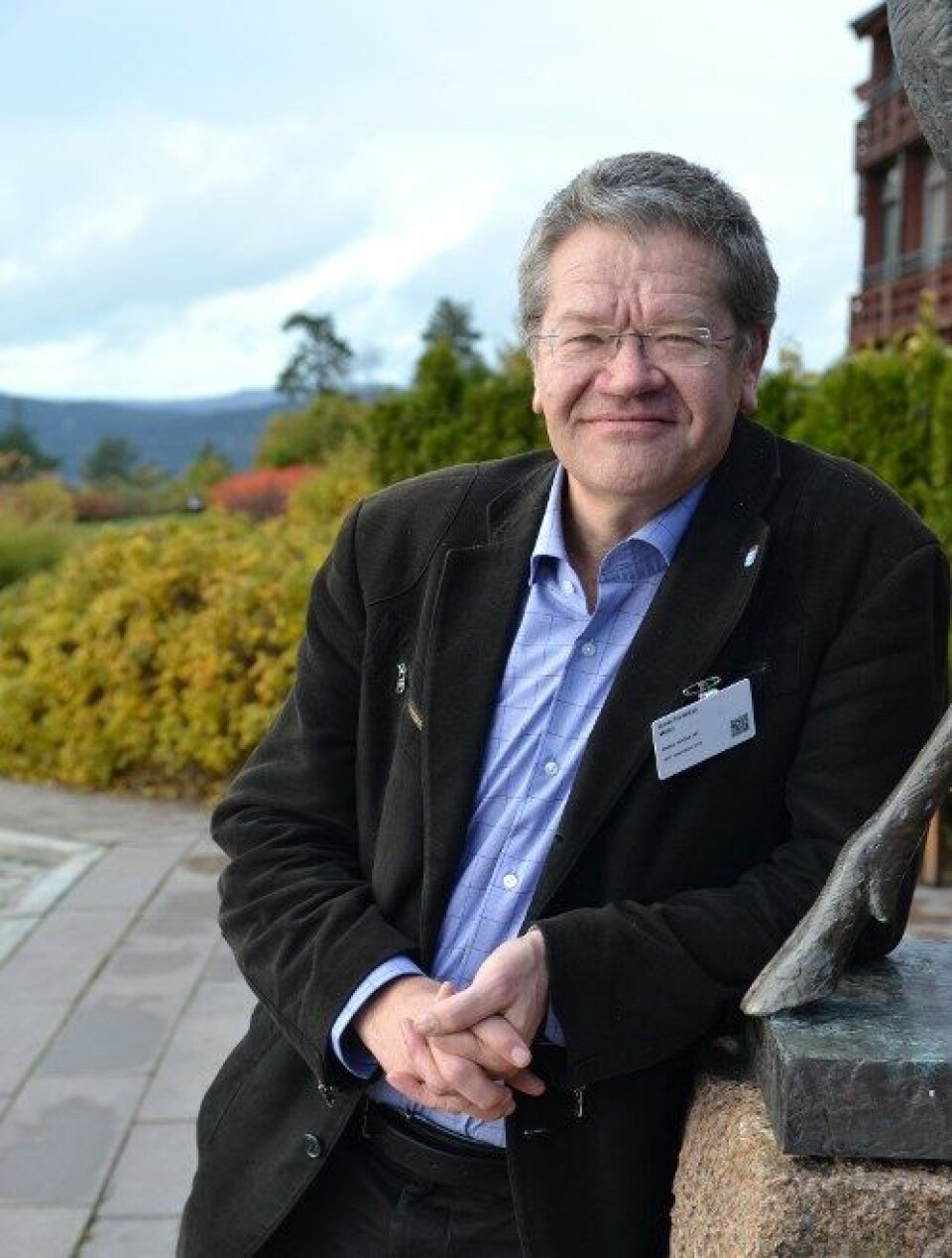 AVTROPPENDE: Arne-Christian Mohn har vært leder av Norsk kirurgisk forening i to år når han overlater ledervervet til Inge Glambek januar 2016.
Foto: Lisbeth Nilsen