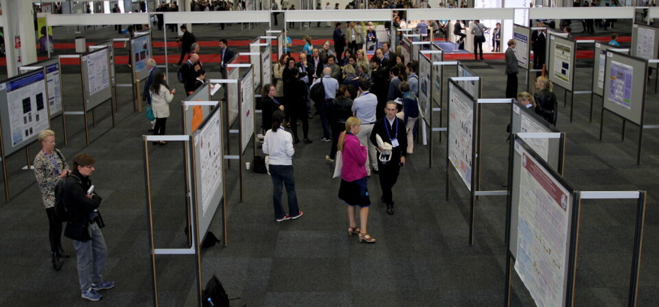 FÅ NORSKE: Av de mer enn 1200 abstraktene som presenteres under EASD 2015, er bare et fåtall norske. Foto: Øyvind Bosnes Engen