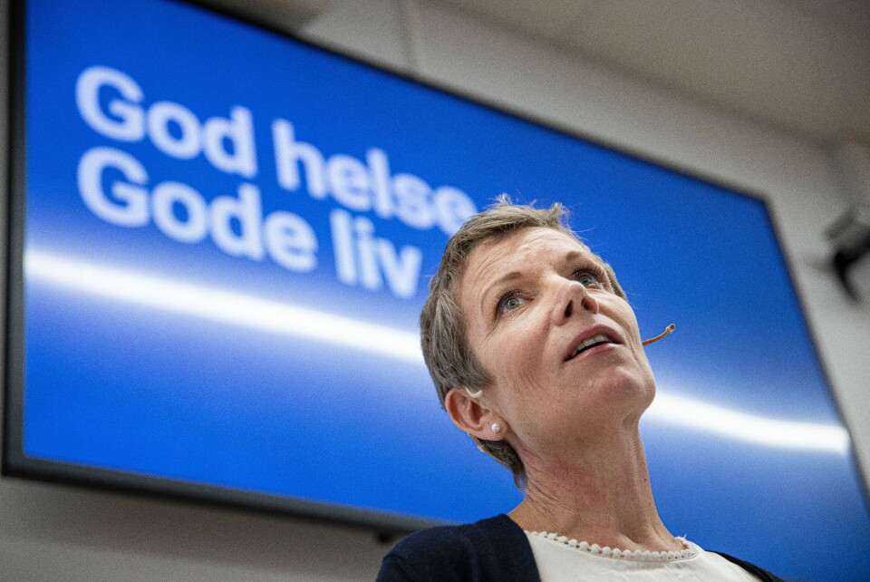 UROET: – Jobbtilfredsheten blant norske leger er fortsatt høy. Men det er urovekkende tegn i tiden, sier legepresident Marit Hermansen. Arkivfoto: Siri Øverland Eriksen Foto: