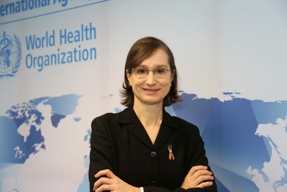 PRODUKTIV FORSKER: IARC-direktør Elisabete Weiderpass er den kvinnelige forskeren som har publisert fleste vitenskapelige artikler i Norge. Foto: IARC/Nick O´Connor