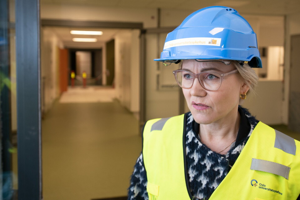 PÅ BESØK: – Jeg er betrygget av presentasjonene jeg har fått i dag, sa helse- og omsorgsminister Ingvild Kjerkol etter å ha fått høre om planene for Nye OUS torsdag. Foto: Vidar Sandnes PÅ BESØK: – Jeg er betrygget av presentasjonene jeg har fått i dag, sa helse- og omsorgsminister Ingvild Kjerkol etter å ha fått høre om planene for Nye OUS torsdag. Foto: Vidar Sandnes
