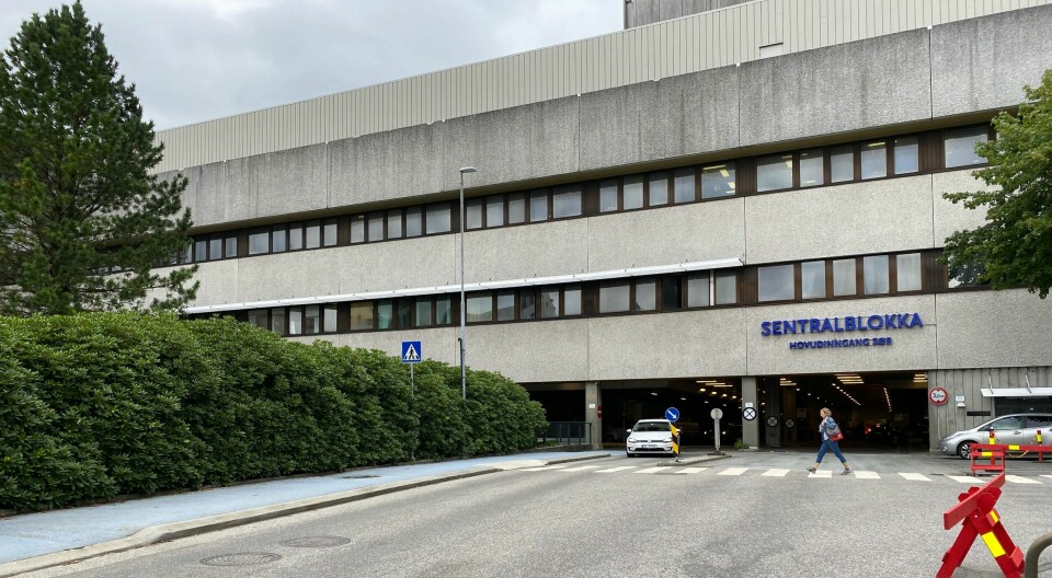 SMITTETRYKK: Haukeland er blant sykehusene som opplever stort trykk i regionen. Foto: