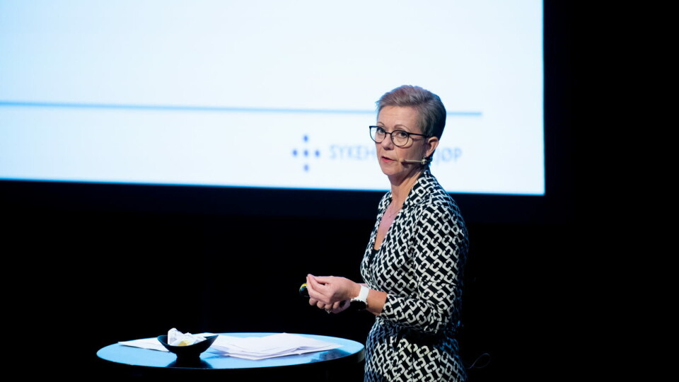 VURDERER: Administrerende direktør i Sykehusinnkjøp HF, Bente Hayes, sier til Dagens Medisin at de skal treffe en beslutning om anbudskonkurransen innen rimelig tid. Foto tatt i en annen sammenheng: Vidar Sandnes Foto: VURDERER: Administrerende direktør i Sykehusinnkjøp HF, Bente Hayes, sier til Dagens Medisin at de skal treffe en beslutning om anbudskonkurransen innen rimelig tid. Foto tatt i en annen sammenheng: Vidar Sandnes Foto: