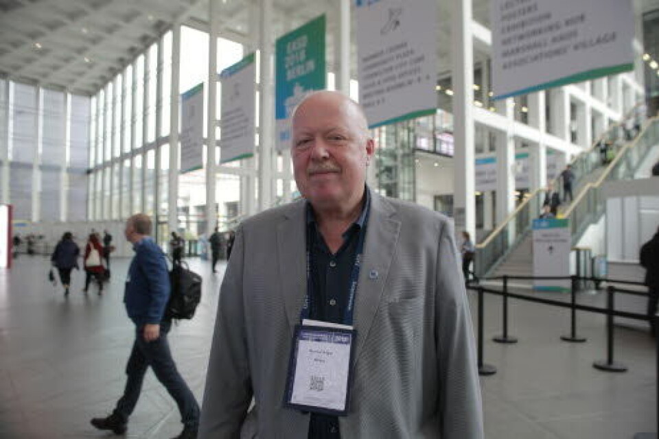 SPENT: Diabetesforbundets generalsekretær Bjørnar Allgot har forventninger til EASD.
Foto: Lasse Moe
