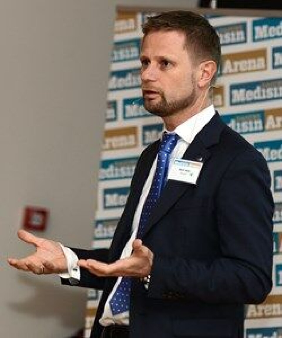 En engasjert helseminister fortalte om regjeringens kreftstrategi for over 200 deltakere på Dagens Medisins kreftkonferanse.
Foto: Vidar Sandnes