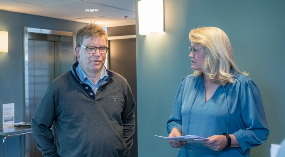 SYV METODER: Fagdirektør Baard-Christian Schem og administrerende direktør Inger Cathrine Bryne kommenterte avgjørelsene etter dagens møte i Beslutningsforum hvor til sammen ble syv metoder ble behandlet. Foto: Vidar Sandnes SYV METODER: Fagdirektør Baard-Christian Schem og administrerende direktør Inger Cathrine Bryne kommenterte avgjørelsene etter dagens møte i Beslutningsforum hvor til sammen ble syv metoder ble behandlet. Foto: Vidar Sandnes