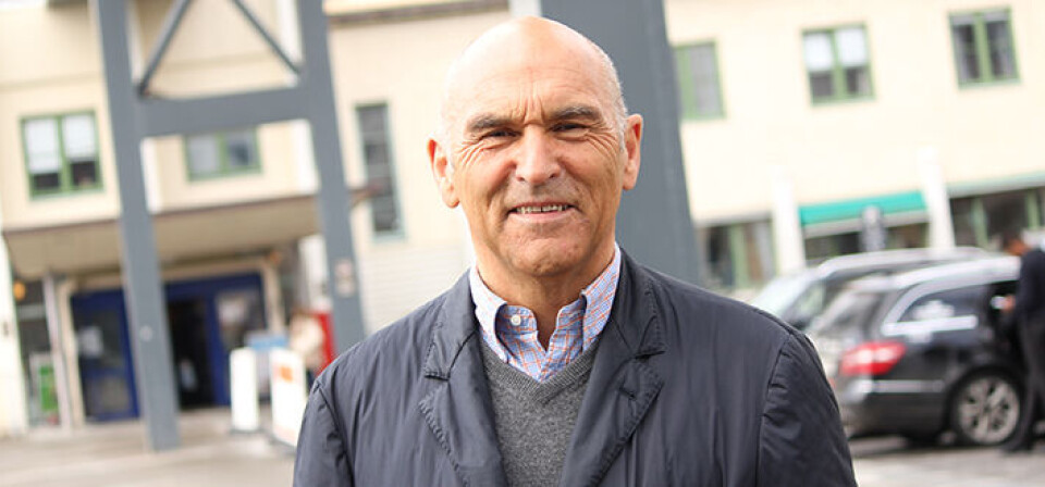 VIL HA NYBYGG: Forretningsmann og leder i Radiumhospitalets venner, Arthur Buchardt, vil heller ha nybygg enn å rehabilitere gamle bygninger. Foto: Øyvind Bosnes Engen
