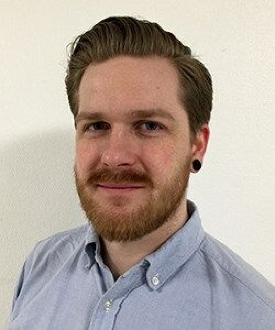 KRITISK TIL KARAKTER PÅ NASJONAL PRØVE: Leder Rasmus Bakken i Norsk medisinstudentforening.
Foto: Nmf/Silje Modell KRITISK TIL KARAKTER PÅ NASJONAL PRØVE: Leder Rasmus Bakken i Norsk medisinstudentforening.
Foto: Nmf/Silje Modell