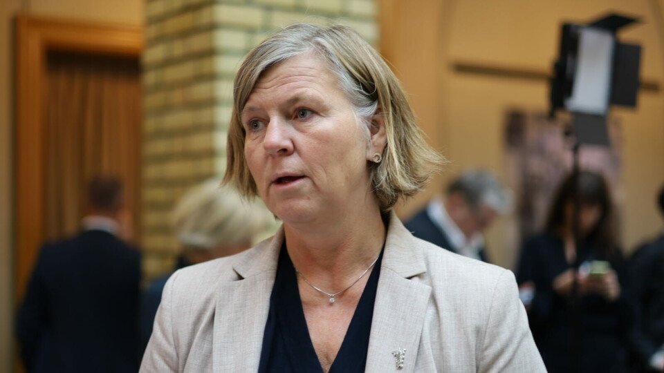 RETNING: Det helseminister Ingvild Kjerkol omtaler som en historisk satsing på fastlegeordningen, imponerer ikke legepresidenten. – Dette viser en retning, men er langt fra nok, sier Anne-Karin Rime. Foto: Julie Kalveland Foto: RETNING: Det helseminister Ingvild Kjerkol omtaler som en historisk satsing på fastlegeordningen, imponerer ikke legepresidenten. – Dette viser en retning, men er langt fra nok, sier Anne-Karin Rime. Foto: Julie Kalveland Foto:
