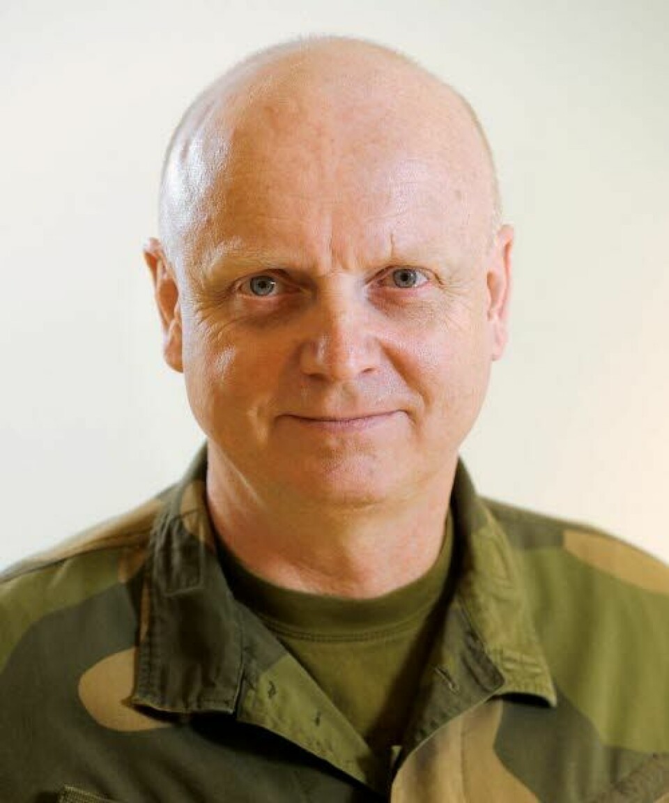 Petter Iversen, brigader og sjef for Forsvarets sanitet. Iversen er også spesialist i ortopedisk kirurgi.

            
                Foto: Forsvaret