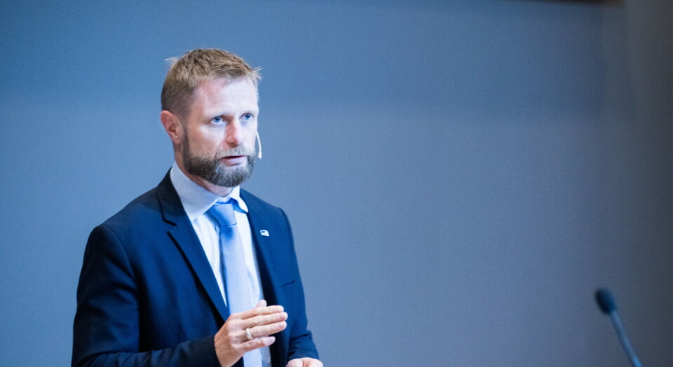 RYDDIGE REGLER: – Vi ønsker et ryddig regelverk med et språk som er forståelig både for behandlere og pasienter, si helseminister Bent Høie. Foto: Vidar Sandnes