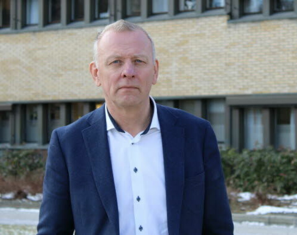 KAPASITET: Direktør Tom Helge Rønning sier at ordningen i liten grad frigjør kapasitet ved deres driftsenheter.

            
                Foto: Sykehuset Telemark