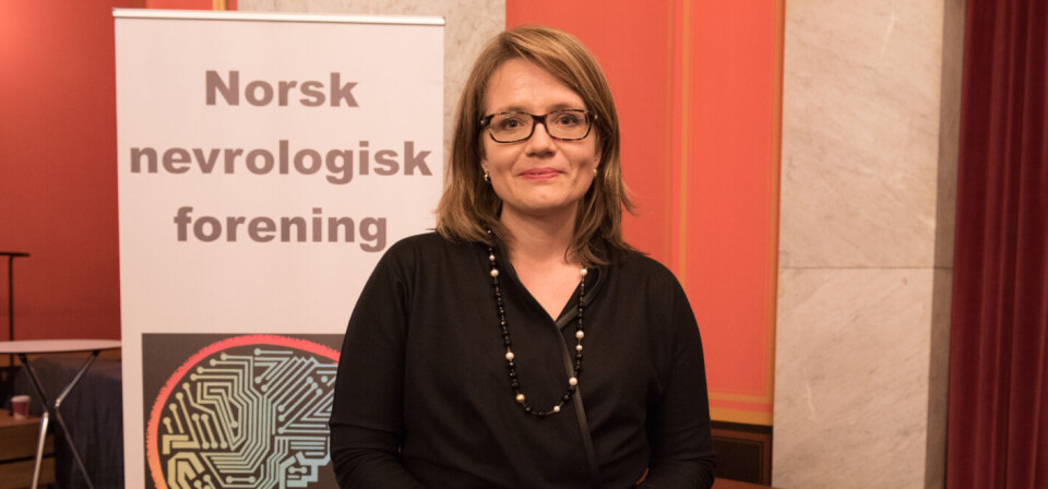 RASKEST MULIG: – Jeg håper dette nå blir behandlet i Beslutningsforum og at de regionale helseforetakene raskest mulig kommer opp med en plan for hvordan dette tilbudet skal bygges ut, sier Anne Hege Aamodt, leder av Norsk nevrologisk forening. Arkivfoto: Per Corneliussen Foto: