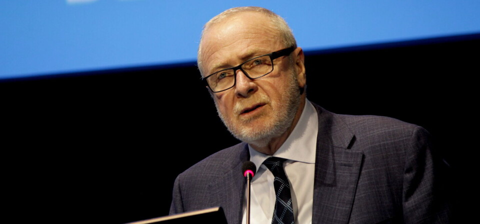 LA FREM RESULTATER: Julio Rosenstock presenterte resultater fra CARMELINA-studien under EASD 2018. Foto: