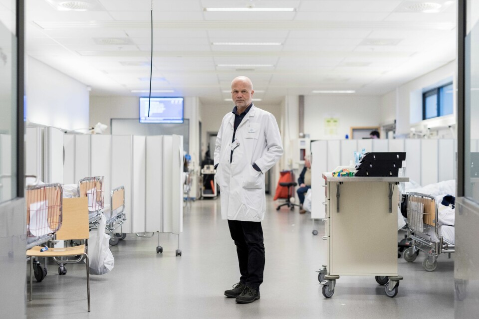 GIR BEHANDLING: En pasient som først fikk avslag på immunterapi, får nå behandling i Stavanger. - Vi ønsker ikke å bli anklaget for å gi uforsvarlig helsehjelp, sier fagdirektør Eldar Søreide.  Foto: Tommy Ellingsen