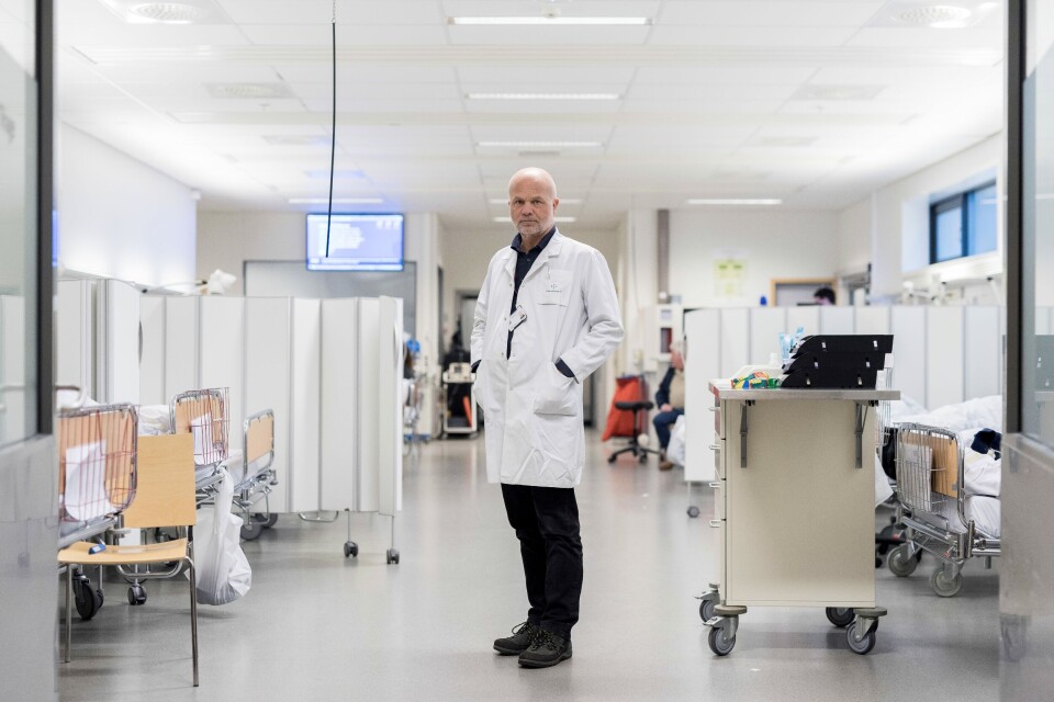 GIR BEHANDLING: En pasient som først fikk avslag på immunterapi, får nå behandling i Stavanger. - Vi ønsker ikke å bli anklaget for å gi uforsvarlig helsehjelp, sier fagdirektør Eldar Søreide. Foto: Tommy Ellingsen GIR BEHANDLING: En pasient som først fikk avslag på immunterapi, får nå behandling i Stavanger. - Vi ønsker ikke å bli anklaget for å gi uforsvarlig helsehjelp, sier fagdirektør Eldar Søreide. Foto: Tommy Ellingsen