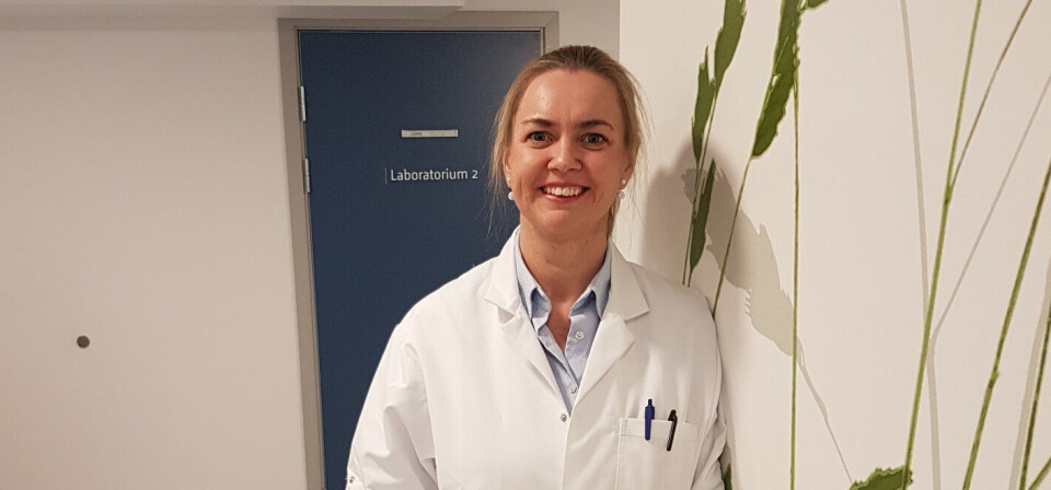 OPTIMIST: – Jeg tror vi med stor sannsynlighet kommer til å kunne se bedring av overlevelse og økende levealder blant personer med MS i årene som kommer, sier UiB-stipendiat og overlege Hanne Marie Bøe Lunde ved LHL-klinikkene Bergen. Foto: Gustav Refshus Bøe Foto:
