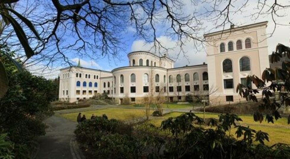 TRE NORSKE: Universitetet i Bergen er blant de tre norske universitetene i ny topp-kåring. Bildet viser museumsbygningen ved UiB.
Foto: Marianne Røsvik/UiB