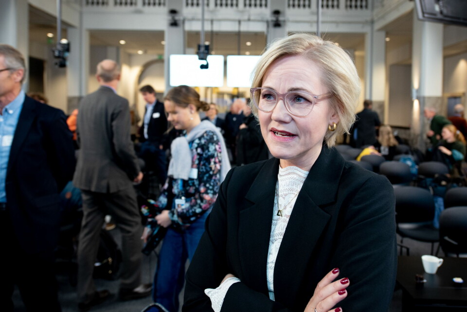 AVGJØRES SNART: – Tidsrammen for EU- anskaffelsen er fortsatt uavklart, og vi vurderer derfor en bilateral avtale om molnupiravir. Vi vil ta en avgjørelse om det i løpet av kort tid, sier helse- og omsorgsminister Ingvild Kjerkol (Ap) til Dagens Medisin. Foto: Vidar Sandnes AVGJØRES SNART: – Tidsrammen for EU- anskaffelsen er fortsatt uavklart, og vi vurderer derfor en bilateral avtale om molnupiravir. Vi vil ta en avgjørelse om det i løpet av kort tid, sier helse- og omsorgsminister Ingvild Kjerkol (Ap) til Dagens Medisin. Foto: Vidar Sandnes