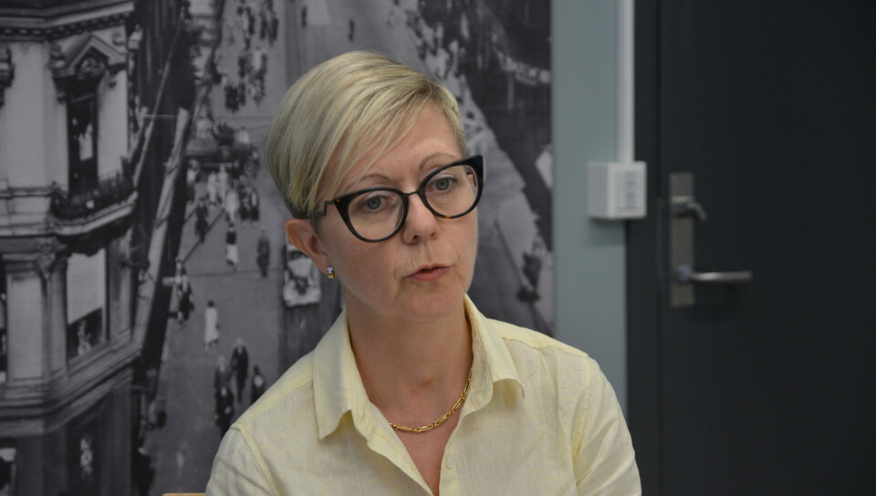 VANSKELIG SITUASJON: – Den globale situasjonen i dagens transportmarked er utfordrende og fører til forsinkelser, økte transportkostnader og usikker leveransekvalitet, sier Bente Hayes i Sykehusinnkjøp. Foto: Lasse Moe