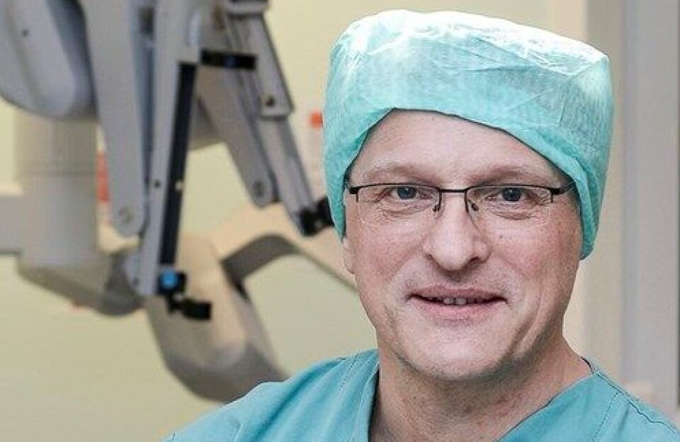 Stig Norderval. Foto: Jan Fredrik Frantzen, UNN