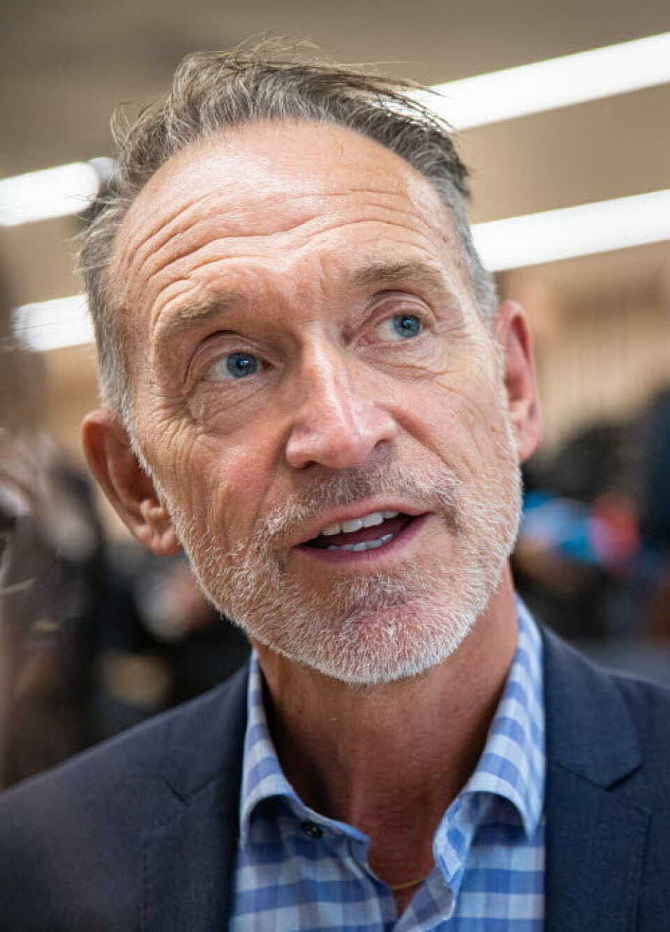 KOM IKKE TIL ENIGHET: Forhandlingsleder for KS, arbeidslivsdirektør Tor Arne Gangsø.
Foto: Siri Øverland Eriksen KOM IKKE TIL ENIGHET: Forhandlingsleder for KS, arbeidslivsdirektør Tor Arne Gangsø.
Foto: Siri Øverland Eriksen