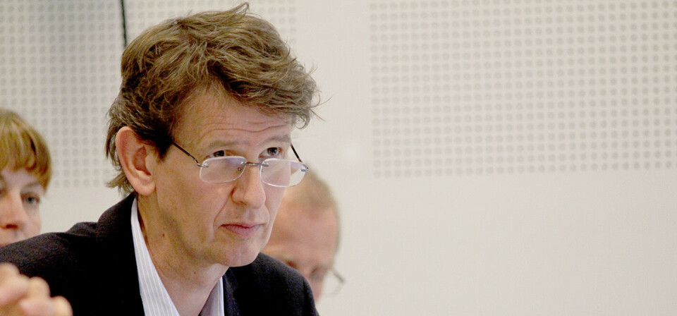FORNØYD: Viseadministrerende direktør Terje Rootwelt ved Oslo universitetssykehus erklærer seg fornøyd med sykehusets innsats for å få ned fristbruddene. Foto: Øyvind Bosnes Engen