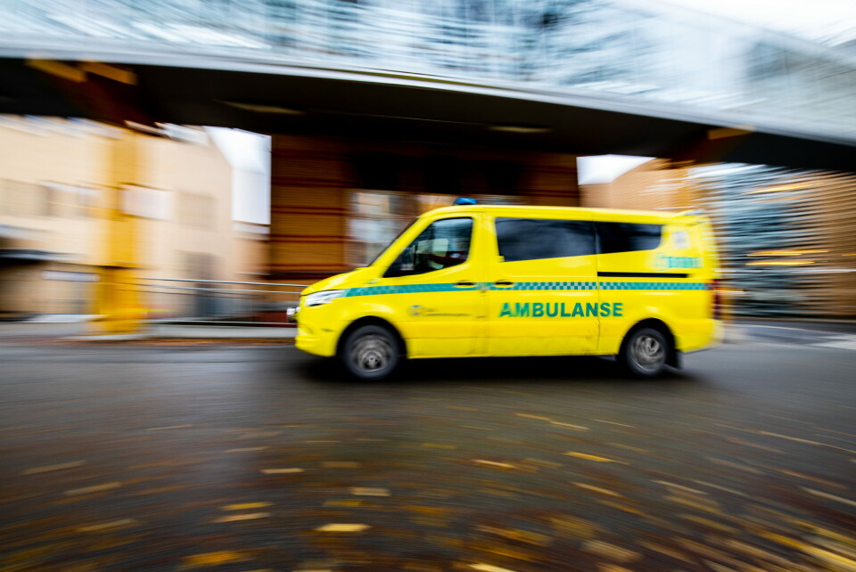Illustrasjonsfoto av ambulanse: Vidar Sandnes Foto: Illustrasjonsfoto av ambulanse: Vidar Sandnes Foto: