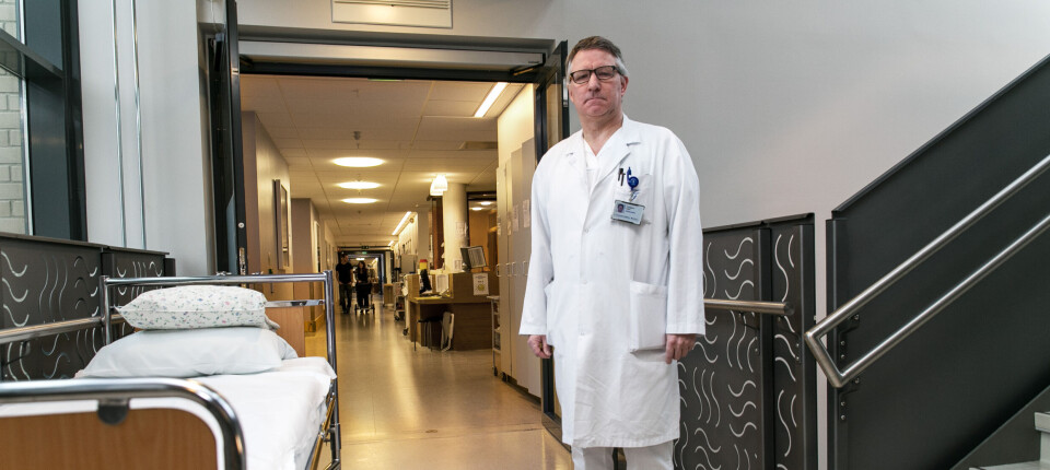 RETTFERDIG? – Vårt anliggende var å sette fokus på rettferdig prioritering, sier leder Torbjørn Dahl i Klinisk etikkomité ved St. Olavs Hospital. Han har bedt Rådet om å ta opp en sak der dyr medisin skrives ut uten at den har gått gjennom det offisielle beslutningssystemet. Foto: Unni Skoglund RETTFERDIG? – Vårt anliggende var å sette fokus på rettferdig prioritering, sier leder Torbjørn Dahl i Klinisk etikkomité ved St. Olavs Hospital. Han har bedt Rådet om å ta opp en sak der dyr medisin skrives ut uten at den har gått gjennom det offisielle beslutningssystemet. Foto: Unni Skoglund