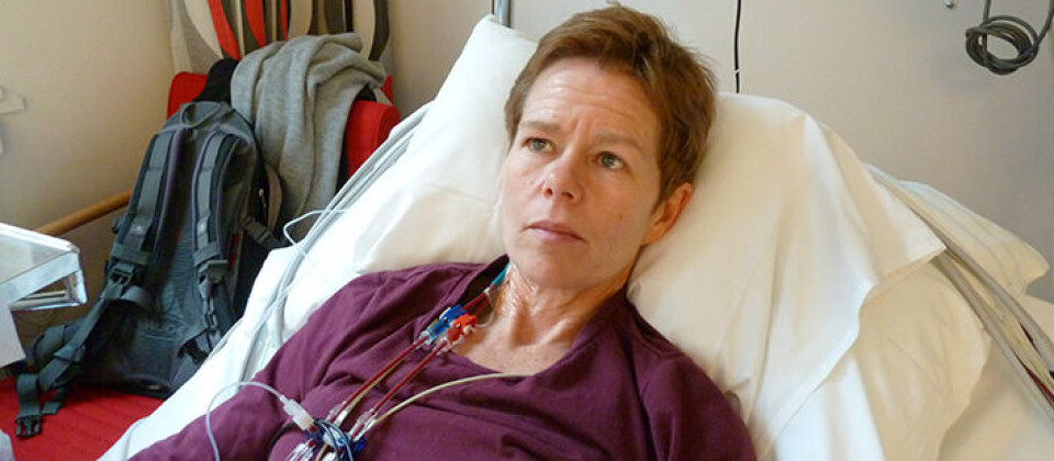 Hanna Vesterager betalte selv for stamcelletransplantasjon i Sverige og har reist søksmål mot Staten for å få dekket kostnadene. Foto: Privat Hanna Vesterager betalte selv for stamcelletransplantasjon i Sverige og har reist søksmål mot Staten for å få dekket kostnadene. Foto: Privat