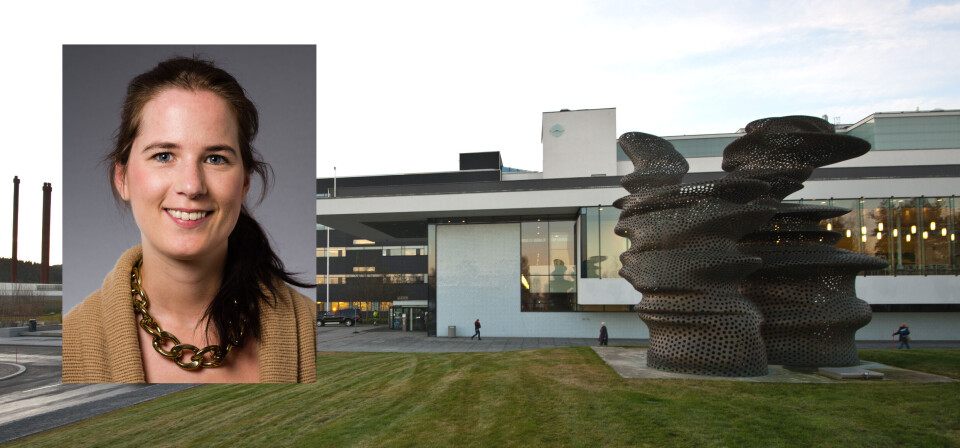 SIER OPP VED AHUS: Marie Louise Sunde sier hun har fått negative reaksjoner på sitt likestillingsarbeid. Foto: Øystein Horgmo, UiO/Vidar Sandnes SIER OPP VED AHUS: Marie Louise Sunde sier hun har fått negative reaksjoner på sitt likestillingsarbeid. Foto: Øystein Horgmo, UiO/Vidar Sandnes
