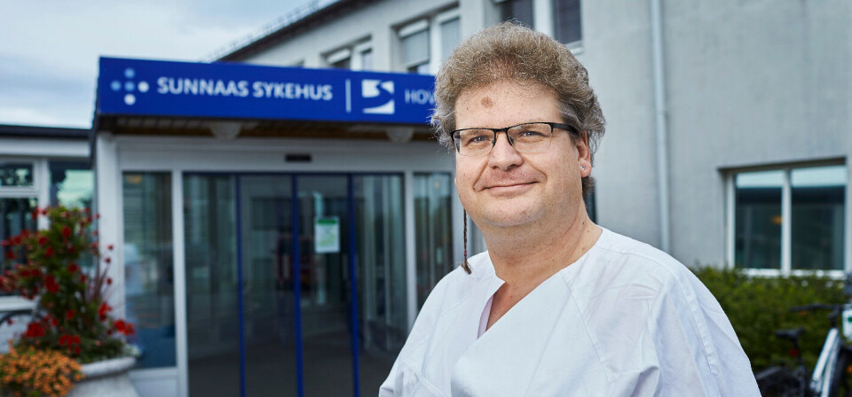 PÅ HØY TID: – Det er på høy tid å gi denne pasientgruppen et løft, mener klinikkoverlege Frank Becker ved Sunnaas sykehus. Foto: Bård Gudim Foto: