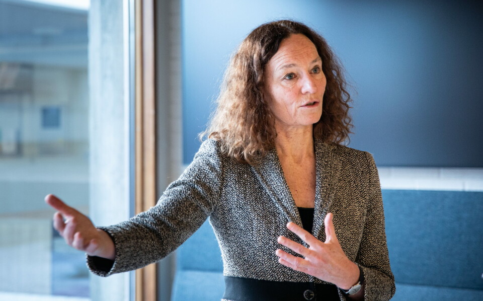EFFEKT ETTER FØRSTE DOSE: AstraZeneca-vaksinene har som fordel at den gir en god immuneffekt allerede etter første dose, sier direktør Camilla Stoltenberg ved Folkehelseinstituttet. Foto: Siri Øverland Eriksen EFFEKT ETTER FØRSTE DOSE: AstraZeneca-vaksinene har som fordel at den gir en god immuneffekt allerede etter første dose, sier direktør Camilla Stoltenberg ved Folkehelseinstituttet. Foto: Siri Øverland Eriksen