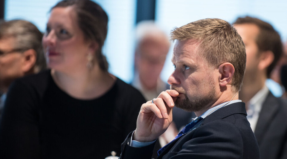FORSINKET IGJEN: Helseminister Bent Høies (H) granskning av hvorfor flere pasienter vurderes til utredning enn behandling, skulle egentlig vært klar på slutten av 2016. Men den blir flere måneder forsinket. Foto: Vidar Sandnes